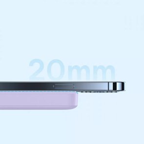 Magnetic Mini Air Wireless Fast Charge 10000mAh 20W Purple