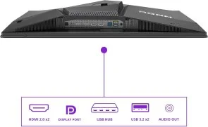Фото: Монітор AOC AG276QZD2 Dark Grey - 26.7" QD-OLED / 2560×1440 / 240 Гц / Nvidia G-Sync Compatible, Adaptive Sync / Pivot / HAS № 6 | KTC