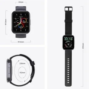 Фото: Смарт годинник Oukitel BT103 Black (6931940767064) № 2 | KTC