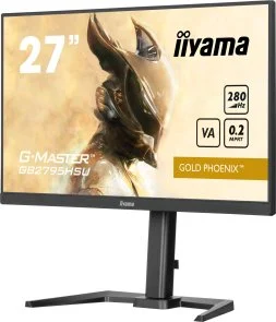 Фото: Монітор iiyama GB2795HSU-B1 Black - 27" VA / 1920×1080 / 280 Гц / AMD FreeSync Premium / Pivot / HAS № 4 | KTC