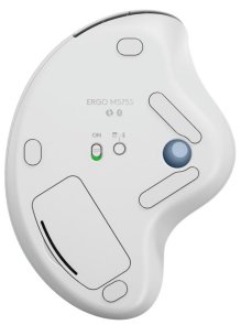 Миша Logitech Ergo M575S Trackball Wireless Off-White/Blue (910-007030)