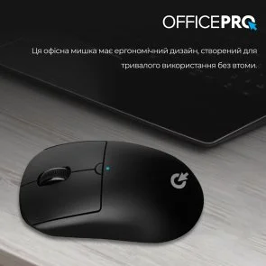 Фото: Миша OfficePro M307B Silent Wireless Black № 8 | KTC