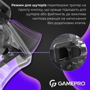 Фото: Геймпад GamePro GPS13T Wireless Transparent № 5 | KTC