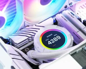 Фото: Система рідинного охолодження ID-COOLING SL240 XE White № 11 | KTC