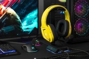 Фото: Гарнітура 2E Gaming HG340 RGB Yellow (2E-HG340YW) № 9 | KTC