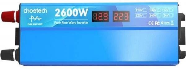 Фото: Інвертор Choetech CJ2600Q-V2 1300W № 2 | KTC