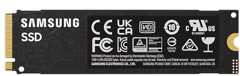  SSD-накопичувач Samsung 990 Evo Plus 2280 PCIe 5.0 x2 NVMe 2.0 1TB (MZ-V9S1T0BW)