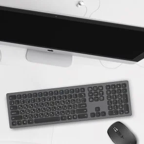 Фото: Клавіатура OfficePro SK1550 Wireless Black (SK1550B) № 13 | KTC