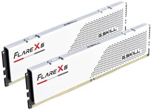 Оперативна пам’ять G.SKILL Flare X5 White DDR5 2x32GB (F5-6000J3636F32GX2-FX5W)