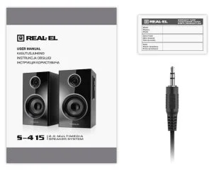 Фото: Колонки Real-EL S-415 Black (EL121200017) № 9 | KTC