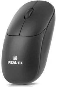 Фото: Миша Real-EL RM-313 Wireless Black (EL123200042) № 4 | KTC