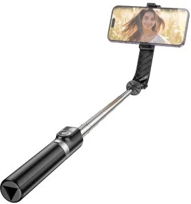 Фото: Селфі монопод Hoco K20 Prior live broadcast holder Black (6942007604116) № 2 | KTC