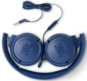Фото: Навушники JBL T500 Blue (JBLT500BLU) № 4 | KTC
