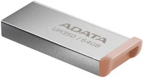 Фото: Флешка USB A-Data UR350 64GB Brown (UR350-64G-RSR/BG) № 4 | KTC