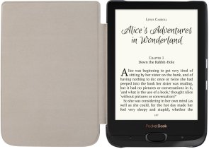 Чохол для електронної книги Pocketbook for PB616/PB627/PB632 - Shell Black (WPUC-616-S-BK)