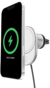 Фото: Кріплення для мобільного телефону Belkin BoostCharge Pro MagSafe Qi2 15W Gray (WIC008BTGR-V2) № 6 | KTC