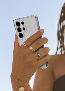 for Samsung S25 Ultra - HYBRID R with MagSafe Transparent