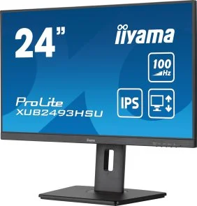Фото: Монітор iiyama ProLite XUB2493HSU-B7 - 23.8" IPS / 1920×1080 / 100 Гц / Adaptive Sync / Pivot / HAS № 4 | KTC