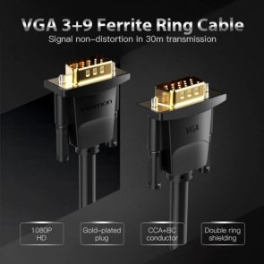 Vention DADBK VGA / VGA 8m Black