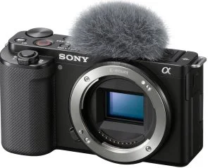 Фото: Цифрова фотокамера Sony Alpha ZV-E10 Body Black (ZVE10B.CEC) № 2 | KTC
