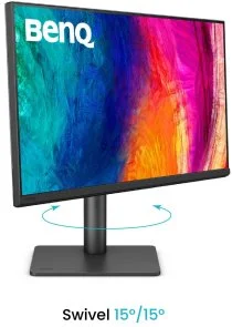 Фото: Монітор BenQ PD2706QN Grey (9H.LNDLA.TBE) - 27" IPS / 2560×1440 / 100 Гц / Pivot / HAS № 3 | KTC