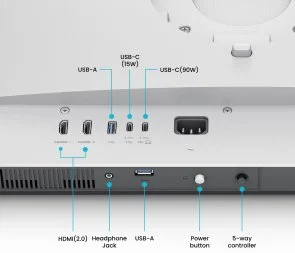 Фото: Монітор BenQ MA320U Silver (9H.LMXLB.QBE) - 31.5" IPS / 3840×2160 / 60 Гц / Pivot / HAS № 6 | KTC