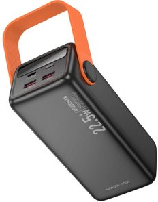 Батарея універсальна BOROFONE BJ66 Magnifico 40000mAh 22.5W Black (6941991115141)