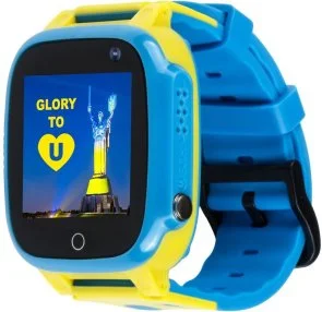 Фото: Смарт годинник AmiGo GO008 GLORY GPS WIFI Blue-Yellow (GO008 Blue-Yellow) № 3 | KTC