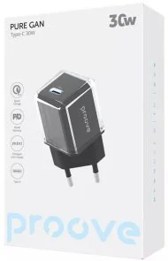 Фото: Зарядний пристрій Proove Pure GaN 30W Black (WCPU30012201) № 2 | KTC