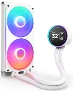 Фото: Система рідинного охолодження NZXT Kraken Elite 280 RGB White (RL-KR28E-W2) № 2 | KTC