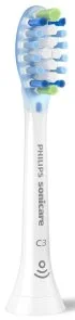 Фото: Насадка для зубної щітки Philips Sonicare C3 Premium Plaque Defence White 2 pcs (HX9042/87) № 3 | KTC