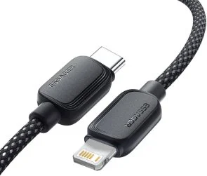 Фото: Кабель Essager Breeze 20W Type-C / Ligthning 1m Black (EXCTL-WL01-P) № 3 | KTC