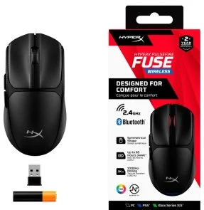 Фото: Миша HyperX Pulsefire Fuse Wireless/BT Black (A1KY6AA) № 11 | KTC