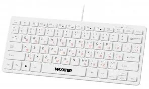 Фото: Клавіатура Maxxter KBM-C01W-UA White № 2 | KTC