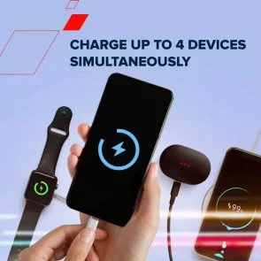 Фото: Зарядний пристрій Canyon OnCharge 140ACC QC PD GaN 140W White (CNS-CUW140ACC) № 10 | KTC