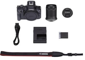 Цифрова фотокамера Canon EOS R50 Black kit RF-S 18-150 S SEE (5811C095BA)