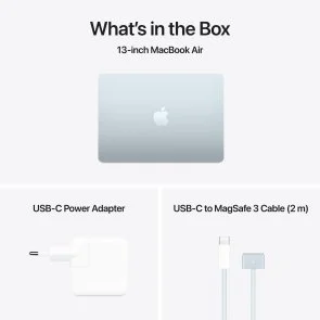 Фото: Ноутбук Apple MacBook Air 13.6 M4 8GPU Sky Blue (MC6T4) № 11 | KTC
