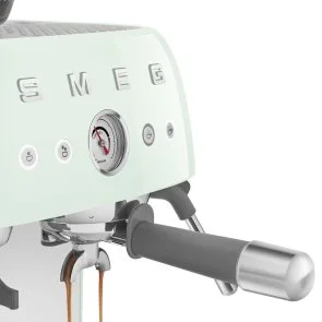 Фото: Ріжкова кавоварка Smeg Espresso coffee machine with grinder Pastel Green (EGF03PGEU) № 13 | KTC
