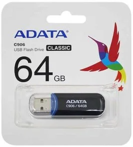 Фото: Флешка USB A-Data C906 64GB Black (AC906-64G-RBK) № 3 | KTC