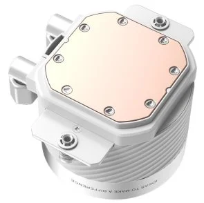 Фото: Система рідинного охолодження ID-COOLING FX240 INF WHITE № 3 | KTC