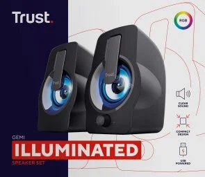 Фото: Колонки Trust Gemi RGB Speaker Set Black (22948) № 4 | KTC
