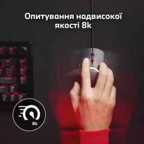Фото: Миша HyperX Pulsefire Saga Black (A2PB3AA) № 17 | KTC