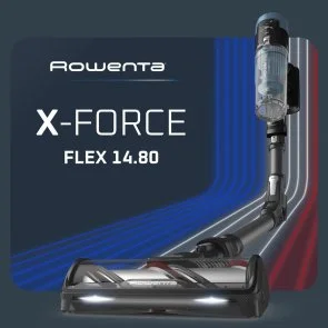 Фото: Ручний бездротовий пилосос Rowenta X-Force Flex 14.80 Animal Aqua (RH9BC1WO) № 5 | KTC
