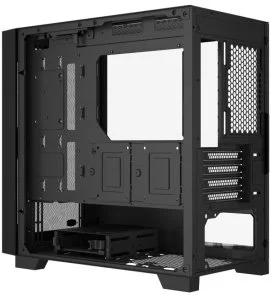 Фото: Корпус PCCooler C3D310 Black with window (C3D310-BKP0-GL) № 3 | KTC