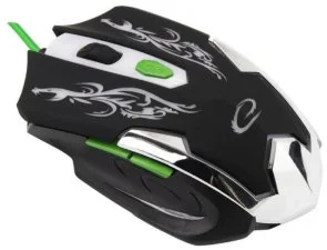 Фото: Миша Esperanza MX405 CYBORG Black/Green (EGM405) № 2 | KTC