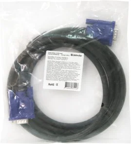 Фото: Кабель Defender BB340M-06 VGA / VGA 1.8m Black (87410) № 3 | KTC