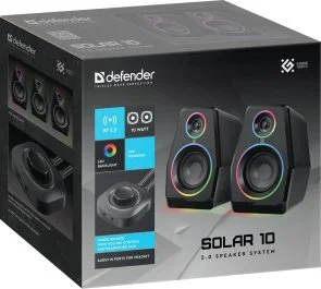 Фото: Колонки Defender Solar 10 Black (65940) № 9 | KTC