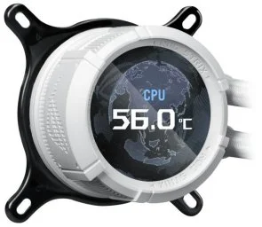 Фото: Система рідинного охолодження ASUS ROG Strix LC III 360 ARGB LCD White (90RC00W2-M0UAY0) № 7 | KTC