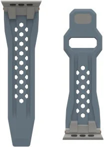 Фото: Ремінець UAG for Apple Watch Ultra 2/Ultra 49/45/44/42mm - Monarch Cloud Blue/Titanium (194158114136) № 7 | KTC