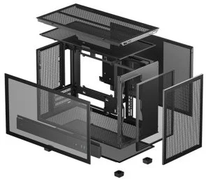 Фото: Корпус Deepcool CH260 Black with window (R-CH260-BKNGM0-G-1) № 10 | KTC